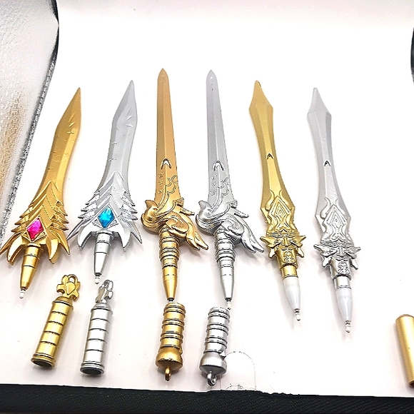 Lot of SIX Gold and Silver Color 7 inch Writing Pen + Letter Openers - Picture 4 of 8